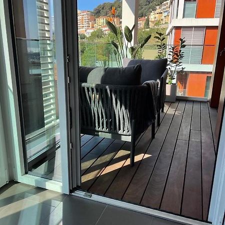 Baie Marquet Frontiere Monaco Apartment Cap-d'Ail Bagian luar foto