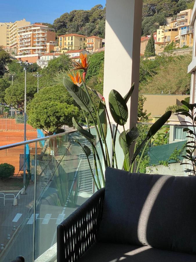 Baie Marquet Frontiere Monaco Apartment Cap-d'Ail Bagian luar foto